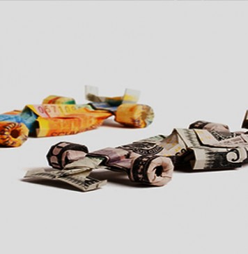 Paraları israf etmeyip origami yapmak