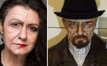 Makyaj ile kendisini ünlülere benzeten kadın: Lucia Pittalis